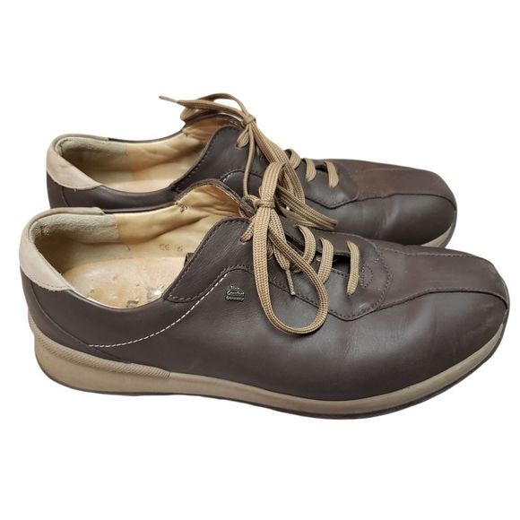Finn Comfort Germany Tie Up Comfort Shoe Size 6 7 Sneaker Runner - Picture 1 of 8